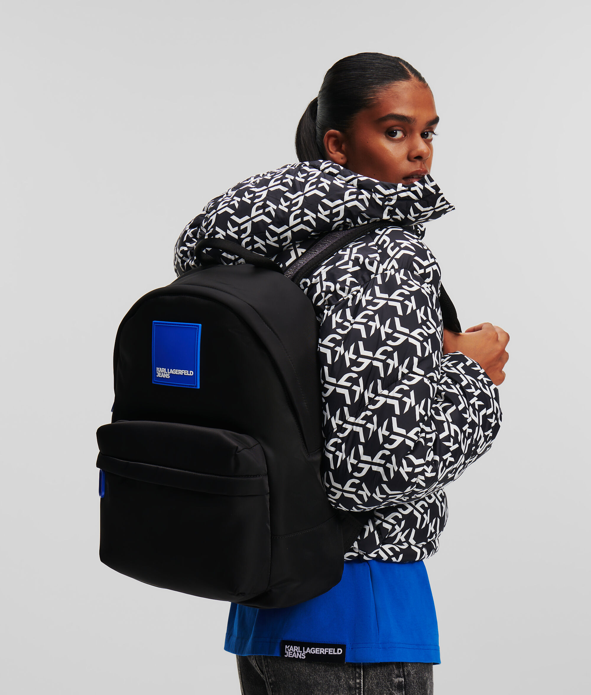 (image for) Practical KLJ BOX LOGO NYLON BACKPACK